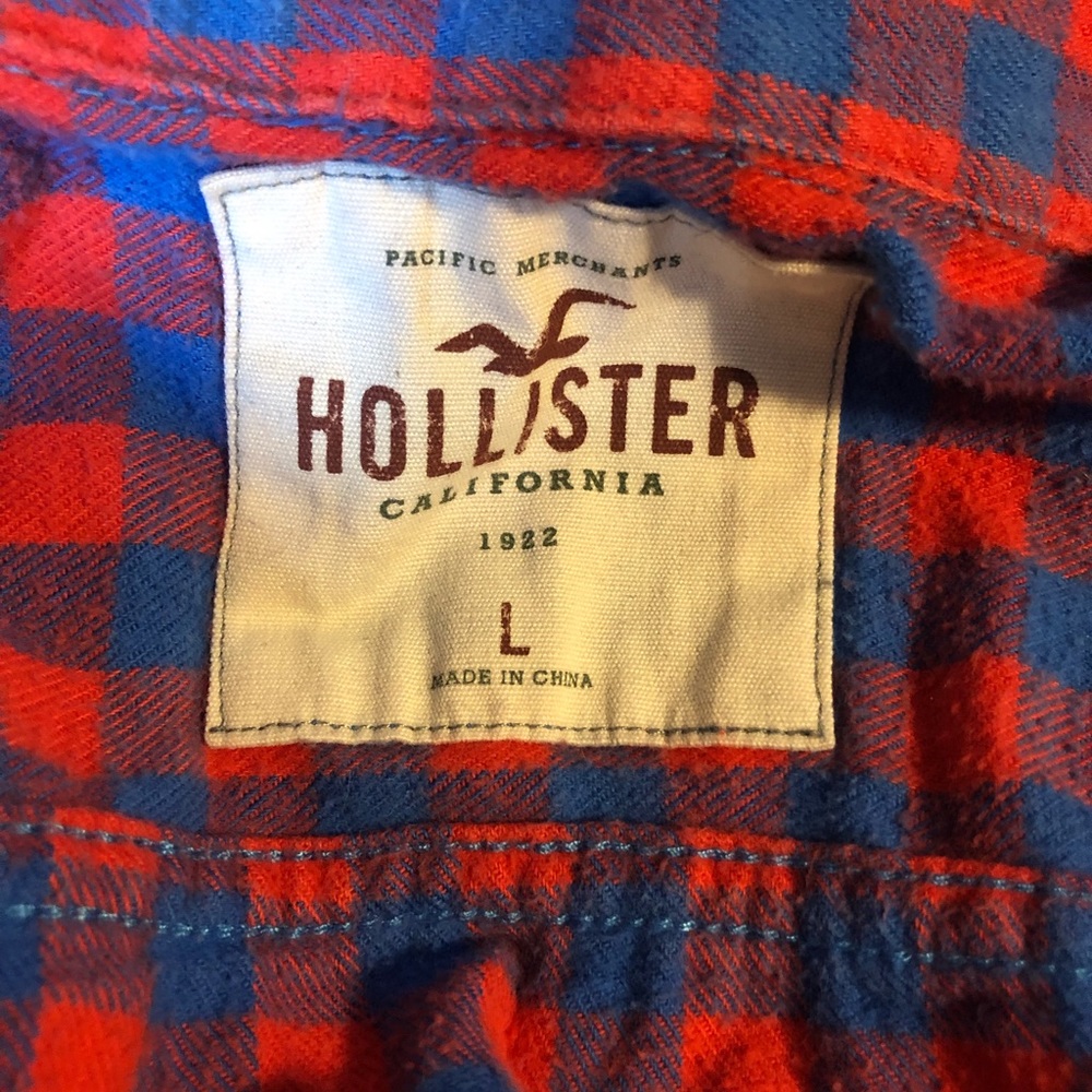 Hollister Mens Flannel